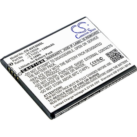 Bsc Preferred Archos 45B Helium 50c Neon Mobile Phone Replacement Battery CS-AVC500SL